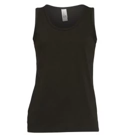 Girl's Ribbed Neck Tank Top