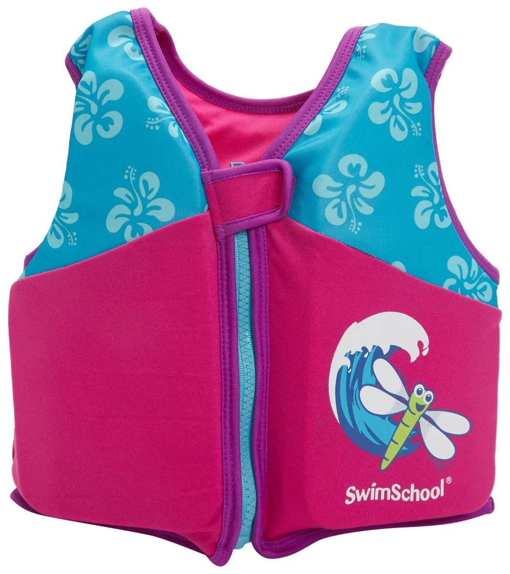 Kids' Printed Swim Vest With Safety Strap 3 Kids' Printed Swim Vest With Safety Strap - Image 3