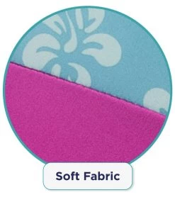 Kids' Printed Swim Vest With Safety Strap 16 Kids' Printed Swim Vest With Safety Strap -Swimming Equipment 5665917501608 pinkblue 7a