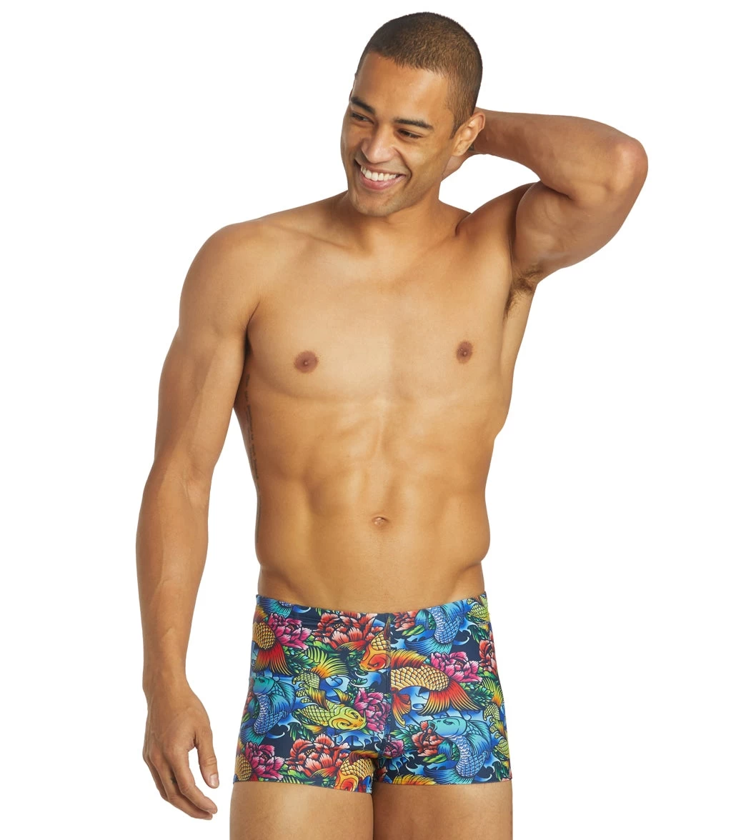 Irezumi Koi Square Leg Swimsuit 2 Irezumi Koi Square Leg Swimsuit - Image 2