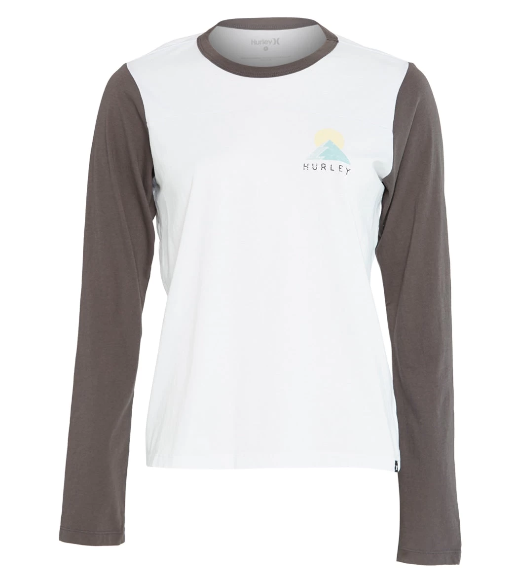 HURLEY Breckens Blocked Long Sleeve T-Shirt 2 HURLEY Breckens Blocked Long Sleeve T-Shirt - Image 2