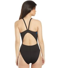 Women's Surf Splice Butterfly Back One Piece Swimsuit 7 Women's Surf Splice Butterfly Back One Piece Swimsuit -Swimming Equipment 5666069250216 blue 3a