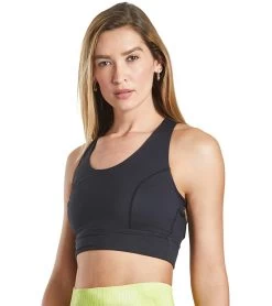 FREE PEOPLE Light Synergy Yoga Crop Top 9 FREE PEOPLE Light Synergy Yoga Crop Top -Swimming Equipment 5666074525864 black 5a