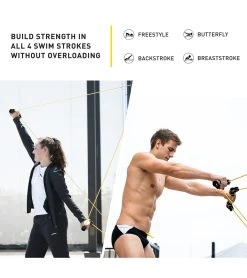 FINIS Slide Dryland Trainer Cord 9mm -Swimming Equipment 5666179252392 red 3a