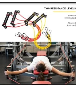 FINIS Slide Dryland Trainer Cord 9mm -Swimming Equipment 5666179252392 red 5a