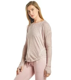 FREE PEOPLE Movement Lay Up Long Sleeve -Swimming Equipment 5666518663336 mauve 5a