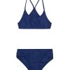 Girls' Solid Sport Two Piece Bikini Set (Big Kid)
