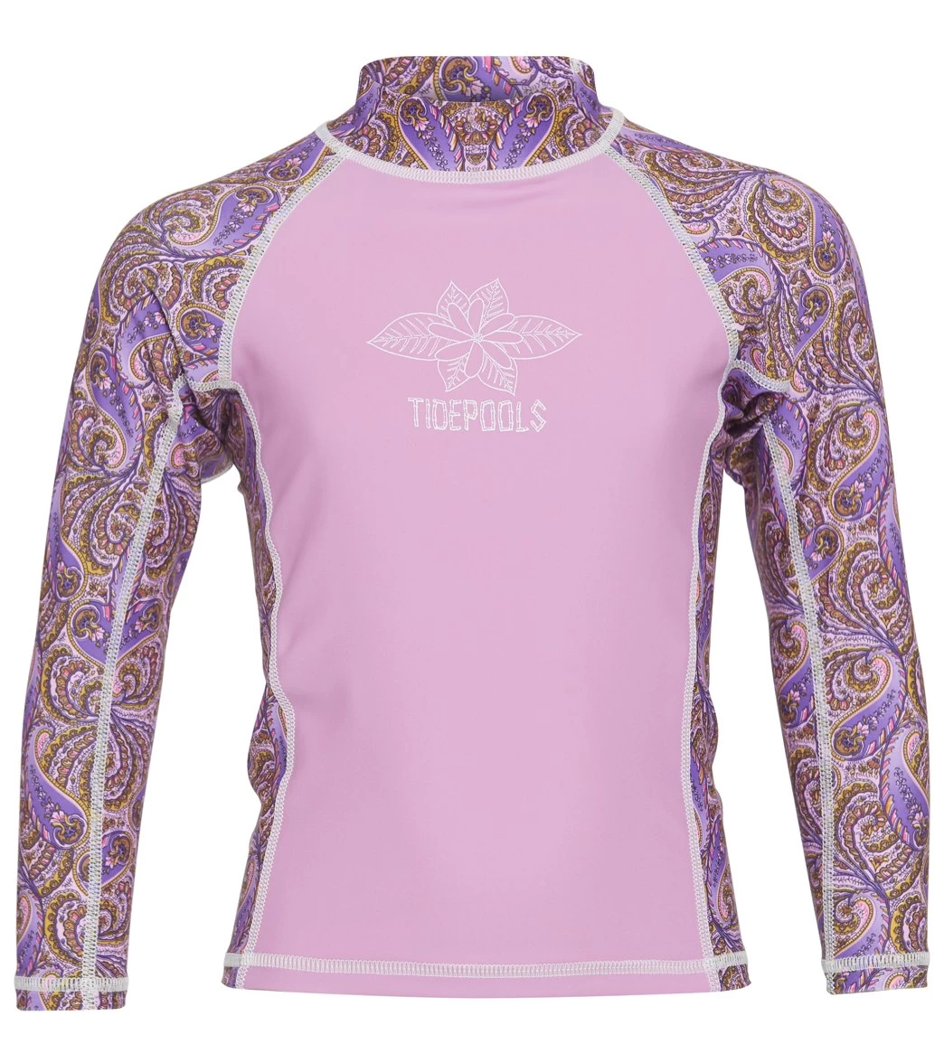 Girls' Incense Lilac Long Sleeve Rashguard (Toddler, Little Kid, Big Kid) 1 Girls' Incense Lilac Long Sleeve Rashguard (Toddler, Little Kid, Big Kid)