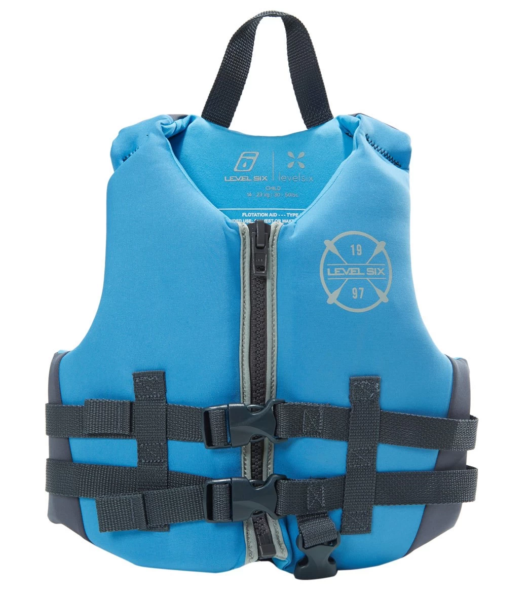 Level Six Swordtail Neoprene Kid's PFD Vest 1 Level Six Swordtail Neoprene Kid's PFD Vest