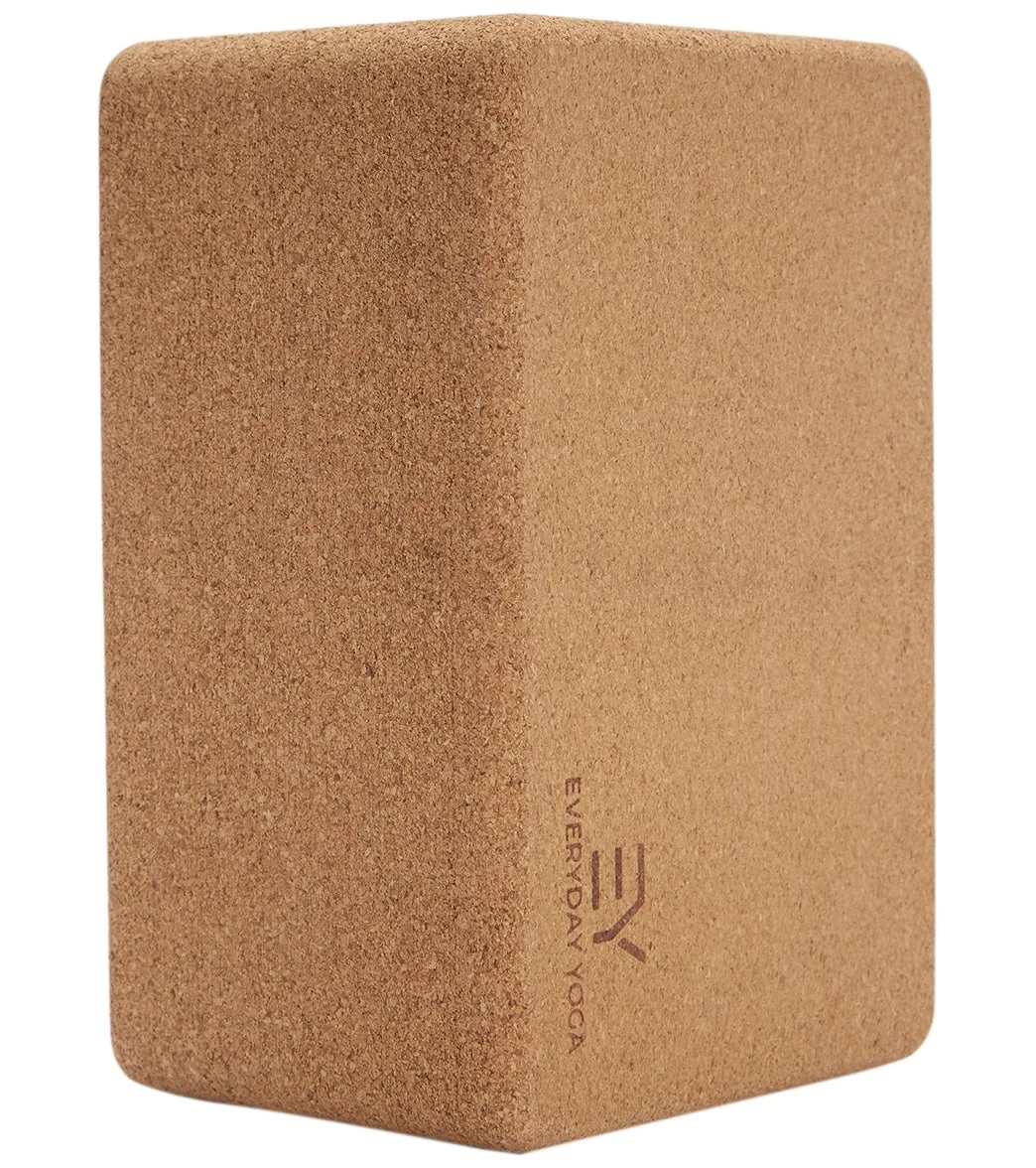 Cork Yoga Block 5 Inch 2 Cork Yoga Block 5 Inch - Image 2