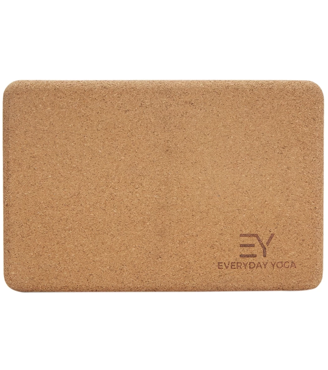 Cork Yoga Block 5 Inch 3 Cork Yoga Block 5 Inch - Image 3