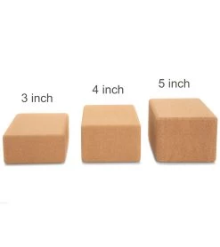 Cork Yoga Block 5 Inch 9 Cork Yoga Block 5 Inch -Swimming Equipment 5667135094952 natural 5a
