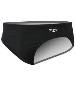 Men's Solid Racer Brief Swimsuit