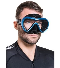 CRESSI Liberty Duo Scuba Mask -Swimming Equipment 5667650732200 blackblue 4a
