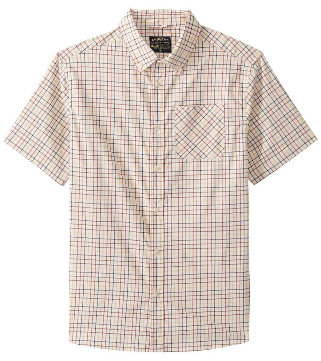United By Blue Men's Clydebank Plaid Button Down Shirt 1 United By Blue Men's Clydebank Plaid Button Down Shirt