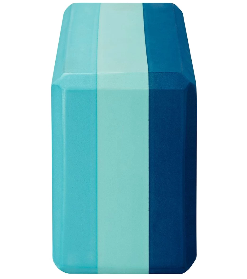 Gaiam Tri-Color Foam Yoga Block 2 Gaiam Tri-Color Foam Yoga Block - Image 2