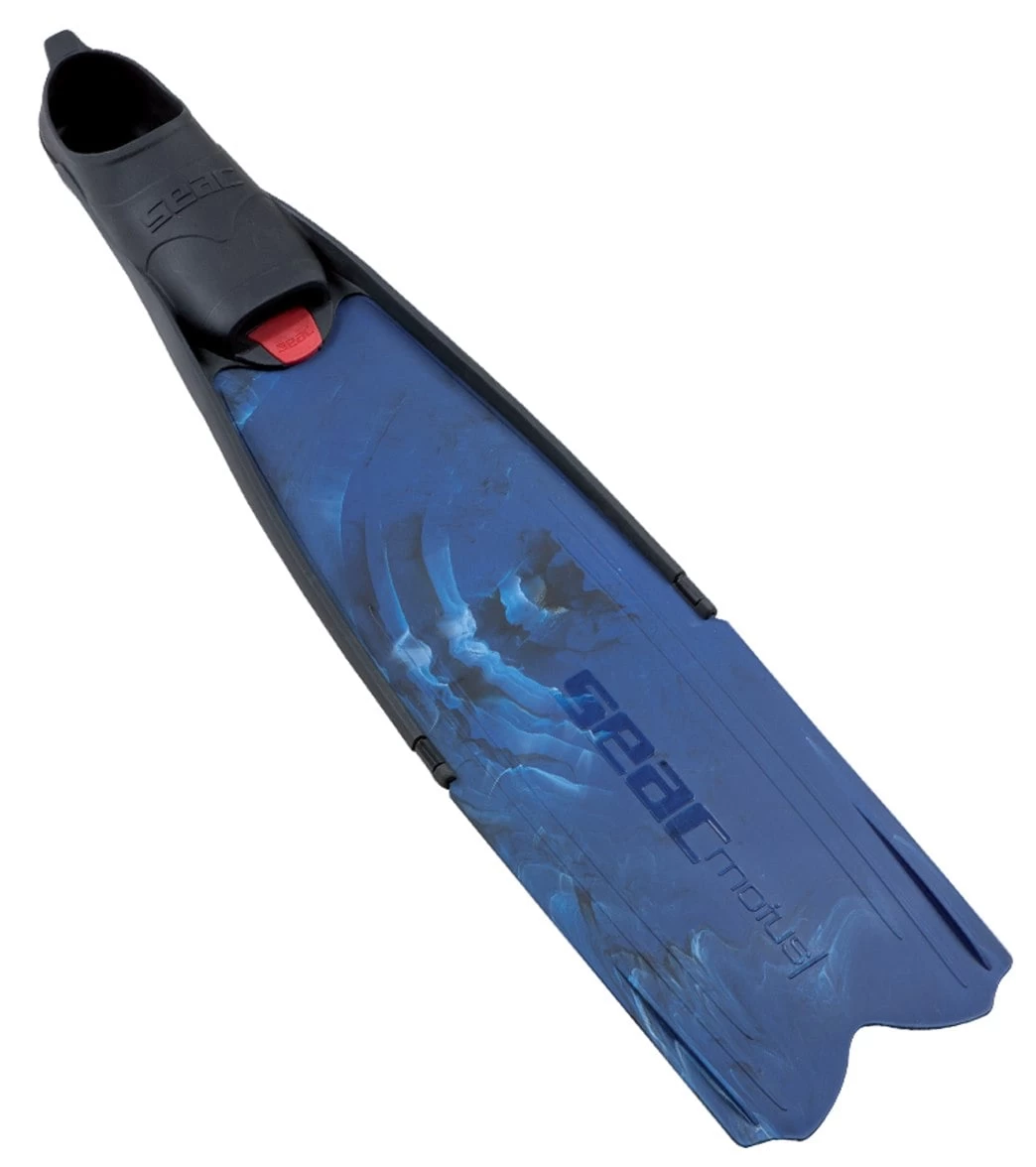 Motus Camo Blue Free Dive Fins 3 Motus Camo Blue Free Dive Fins - Image 3