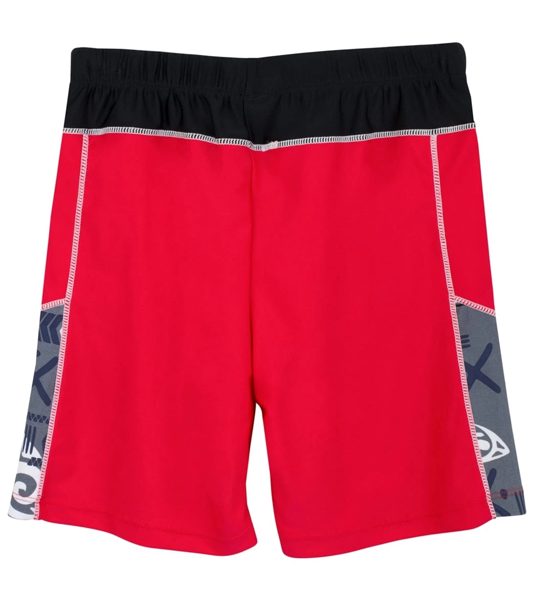 Boys' South Swell Swim Shorts (Toddler, Little Kid, Big Kid) 2 Boys' South Swell Swim Shorts (Toddler, Little Kid, Big Kid) - Image 2