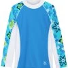 Girls' Tropical Punch Shoreline Long Sleeve Rash Guard (Baby, Toddler, Little Kid, Big Kid)