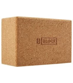 Cork Yoga Block Standard 4 Inch