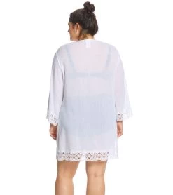 Plus Size Island Goddess Tunic -Swimming Equipment 5668373921960 white 3a
