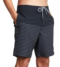 RVCA Men's Curren 18" Trunk Boardshort -Swimming Equipment 5668482187432 black 4a