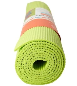 Gaiam Kid's Birdsong Yoga Mat 60" 4mm -Swimming Equipment 5668995694760 greenmulti 3a