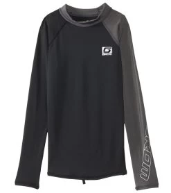 Boys' Accelerator Long Sleeve Rashguard (Little Kid, Big Kid)