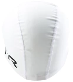 TYR Silicone Comfort Swim Cap 5 TYR Silicone Comfort Swim Cap -Swimming Equipment 5669096784040 white 3a