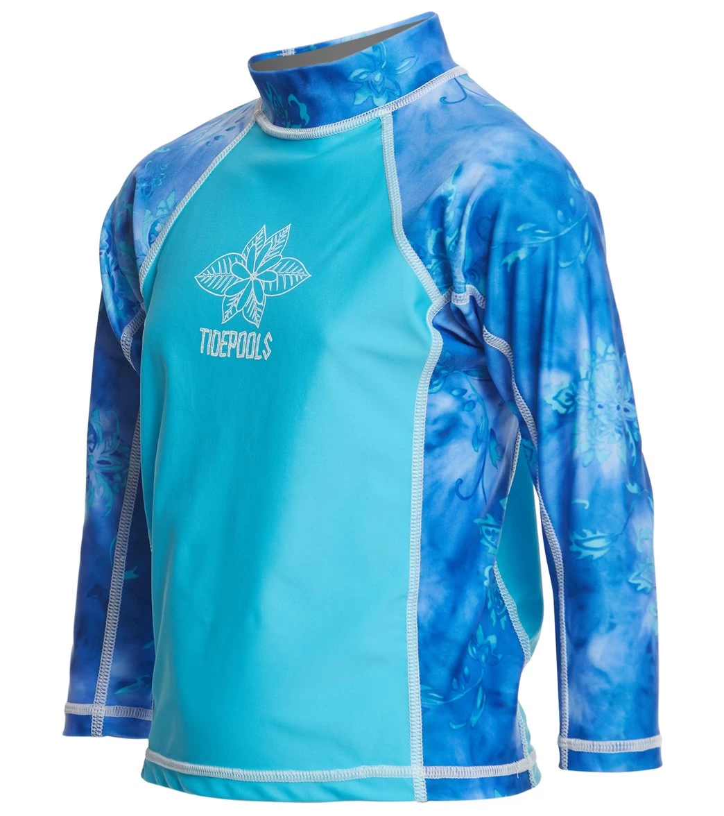 Girls' Starbust Long Sleeve UV 50+ Rashguard (Toddler, Little Kid, Big Kid) 2 Girls' Starbust Long Sleeve UV 50+ Rashguard (Toddler, Little Kid, Big Kid) - Image 2