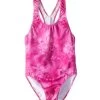 Girls' Starburst Racer Back One Piece Swimsuit (Big Kid)