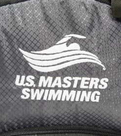 USMS Large Athletic Backpack -Swimming Equipment 5669419188392 charcoalgrey 6a