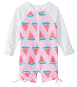 Girls' Watermelon L/S One Piece Sunsuit (0mos-2T)