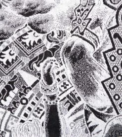 Mayan Calendar Blanket -Swimming Equipment 5669625200808 blackwhite 4a