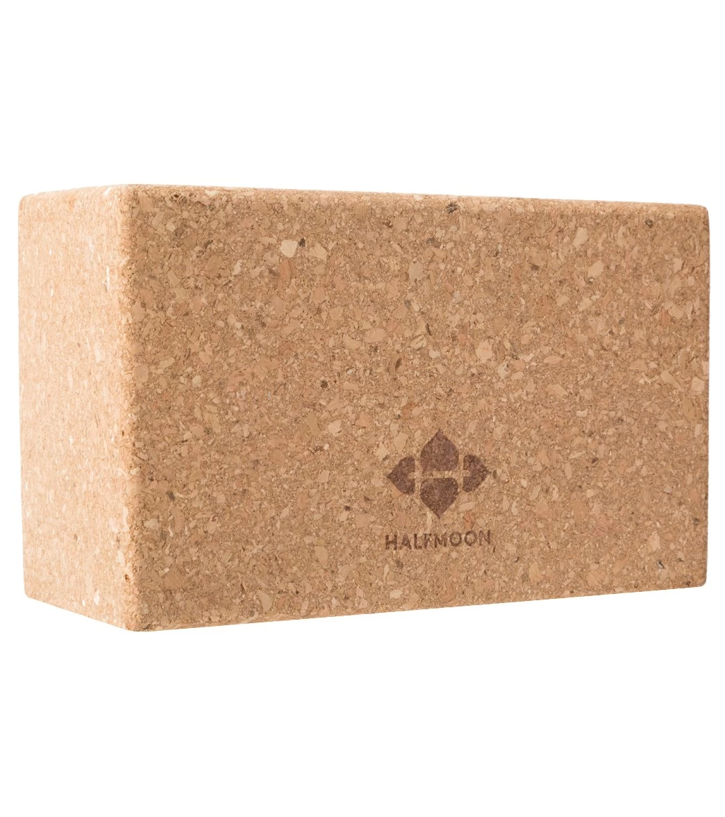 Cork Yoga Block 3.5 Inch 1 Cork Yoga Block 3.5 Inch