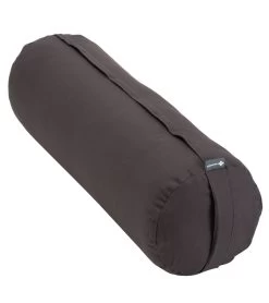 Cylindrical Yoga Bolster -Swimming Equipment 5669877612712 charcoal 3a