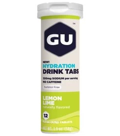 GU Hydration Drink Tabs (8 Pack) 23 GU Hydration Drink Tabs (8 Pack) -Swimming Equipment 5670658605224 lemonlime 3a