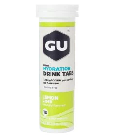 GU Hydration Drink Tabs (8 Pack) 24 GU Hydration Drink Tabs (8 Pack) -Swimming Equipment 5670658605224 lemonlime 4a