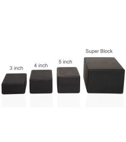 5 Inch Foam Yoga Block -Swimming Equipment 5670665093288 black 5a