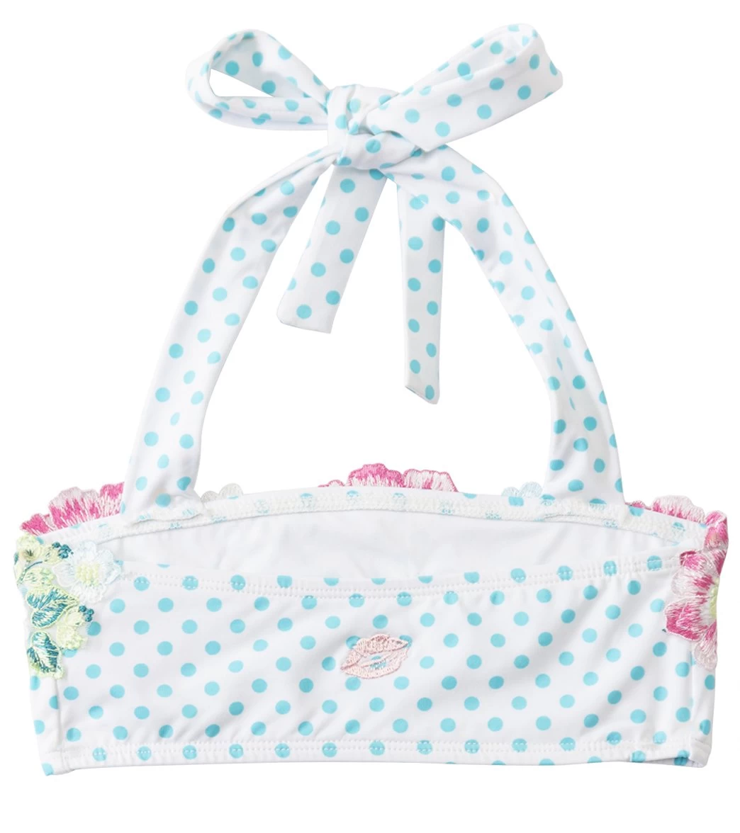 Girls' Garden Party Polka Dot Halter Top (7yrs-14yrs) 2 Girls' Garden Party Polka Dot Halter Top (7yrs-14yrs) - Image 2