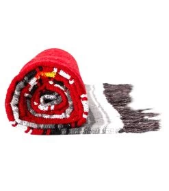 Diamond Design Mexican Yoga Blanket -Swimming Equipment 5671455326376 red 3a