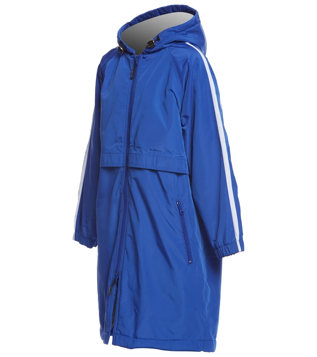 Striped Comfort Fleece-Lined Swim Parka Youth 2 Striped Comfort Fleece-Lined Swim Parka Youth - Image 2