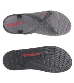 Speedo Kids' Exsqueese Me Flow Sandal 7 Speedo Kids' Exsqueese Me Flow Sandal -Swimming Equipment 5671800996008 blackextremered 4a