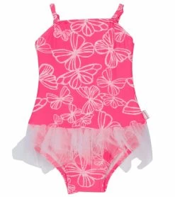 Seafolly Girls' Neon Pop Ballerina Tutu One Piece (6-24mos)