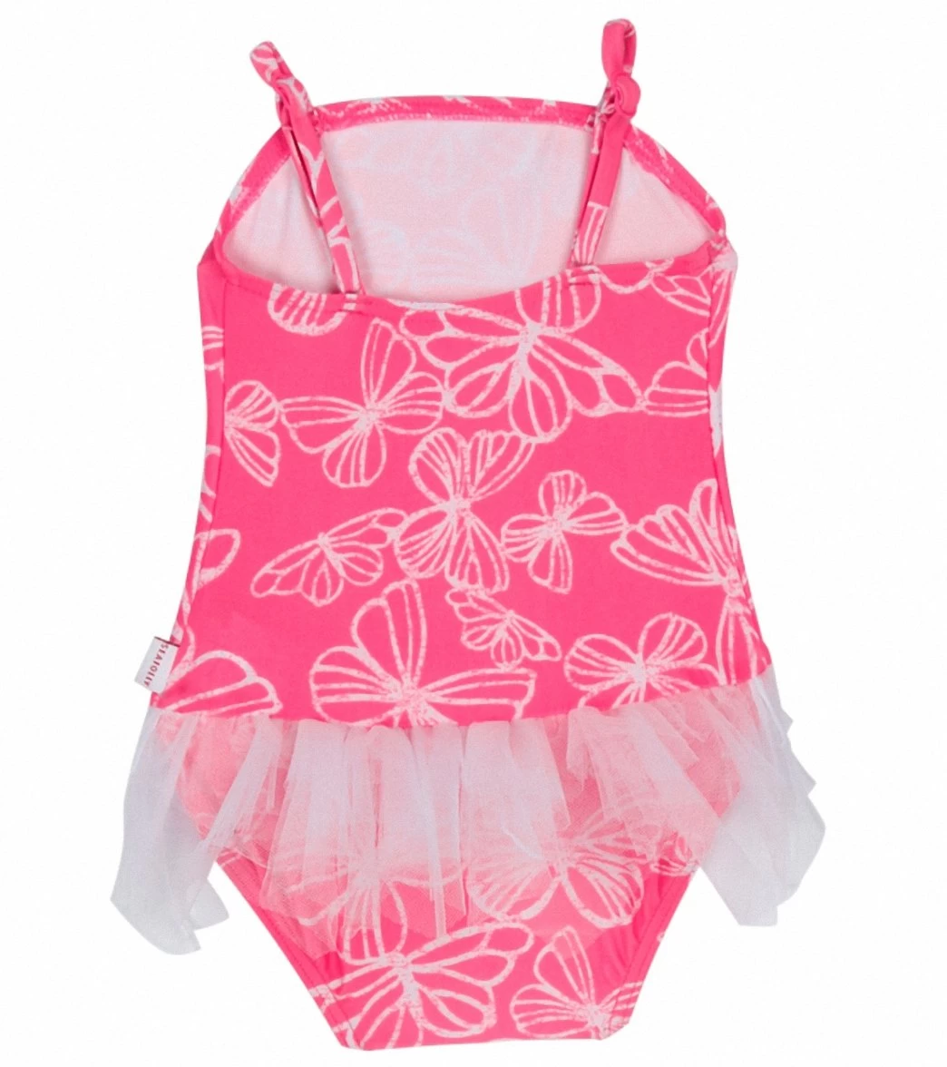Seafolly Girls' Neon Pop Ballerina Tutu One Piece (6-24mos) 3 Seafolly Girls' Neon Pop Ballerina Tutu One Piece (6-24mos) - Image 3