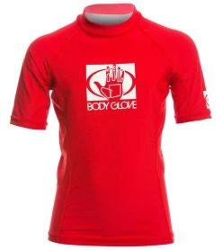 Body Glove Basic Youth Fitted Short Sleeve Rashguard