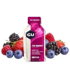 GU Energy Gel (24 Pack) -Swimming Equipment 5672073855144 triberry 2a