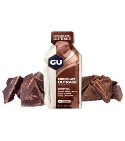 GU Energy Gel (24 Pack) -Swimming Equipment 5672075559080 chocolateoutrage 2a