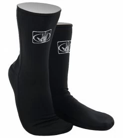 Body Glove Flipper Slipper Polypro Fin Sock -Swimming Equipment 5672076738728 black 5a