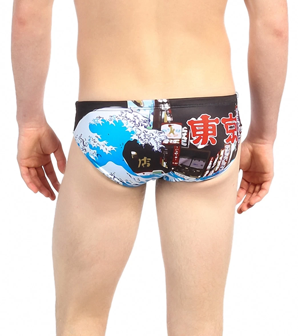 TURBO Men's Tokyo Water Polo Brief 4 TURBO Men's Tokyo Water Polo Brief - Image 4